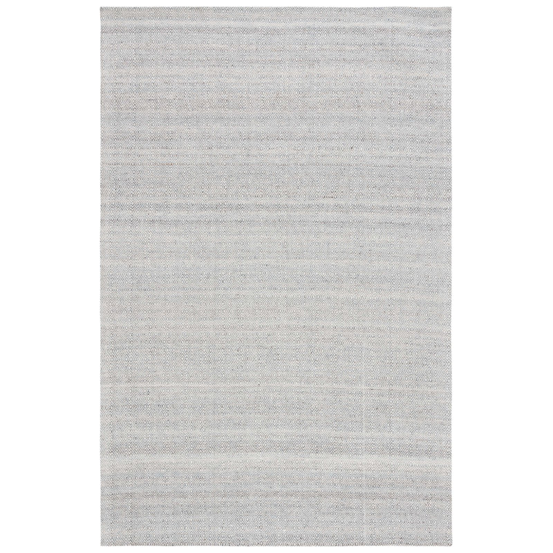 Msr9675 Wilton Martha Stewart Hand Woven Wool Cotton Geometric Rug in Dark Green/Ivory, Rectangle 8' x 10'