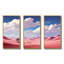 «Desert Twilight Traverse», art mural paysages spatiaux-383841846-383841845