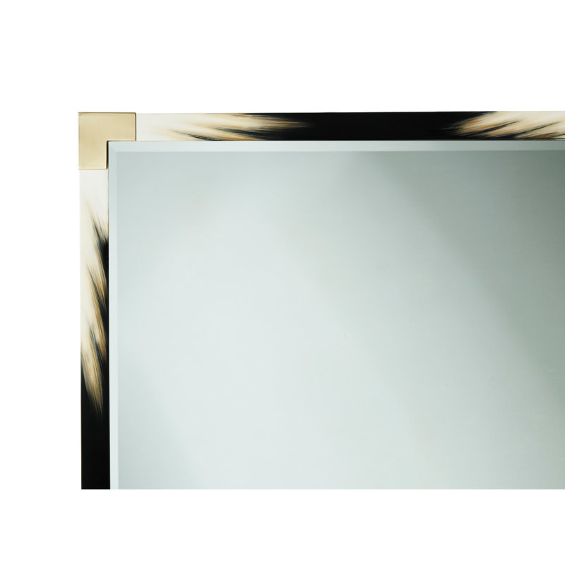 Vanucci Eclectics Rectangle Beveled Wall Mirror, 54" x 38"