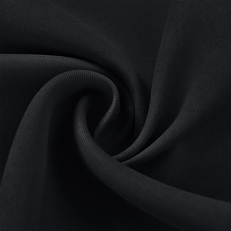 Bedroom Room Darkening Curtains Triple Weave Microfiber Grommet Top Thermal Insulated Solid Room Darkening Panels/Drapes for Living Room