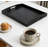 Large Wooden Serving Tray With Handles - Premium Ash Wood Butler Tray For Breakfast, Dining, And Home Decor, Raised Edges Prevent Spills