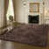 Luxurious Brown Fluffy  Shag Area Rug - Ultra Soft High Pile Fluffy Carpet for Living Room