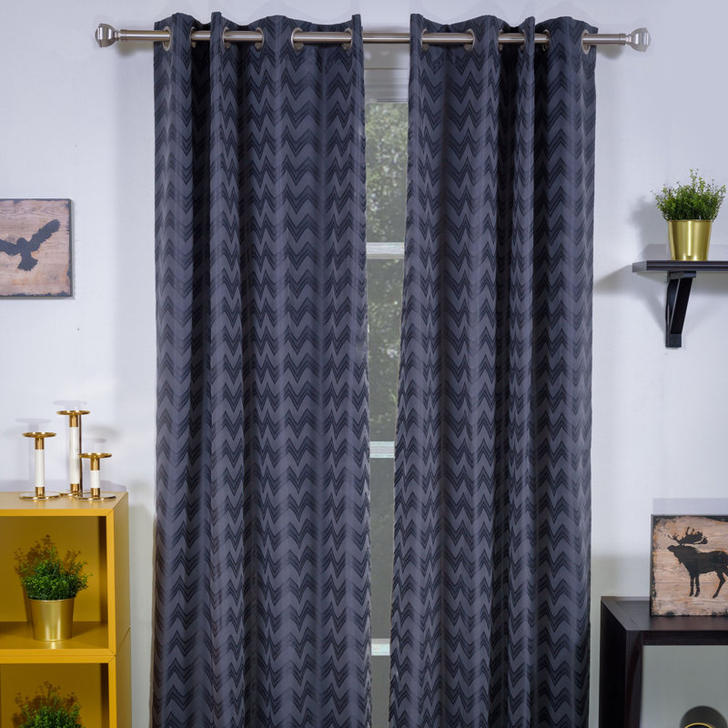 Tringle à rideaux simple ajustable 1,13 po, Inoxydable, H 3 po x l 96 po x P 5,25 po