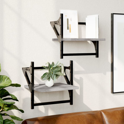 Shorthill 2 Piece Bracket Shelf