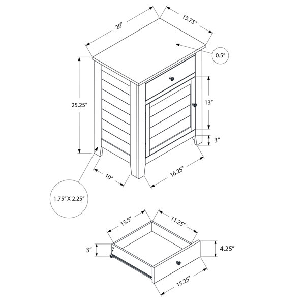 Dimensions du produit