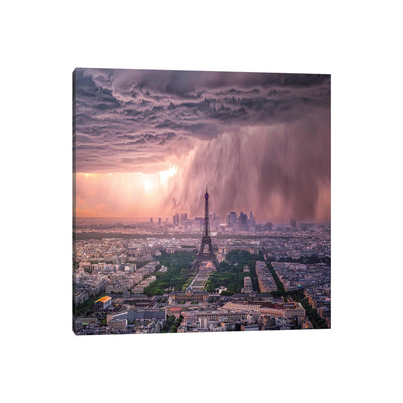 Tears Of Paris by Brent Shavnore - Wrapped Canvas Gallery-Wrapped Canvas Giclée, 30.48 cm H x 30.48 cm W