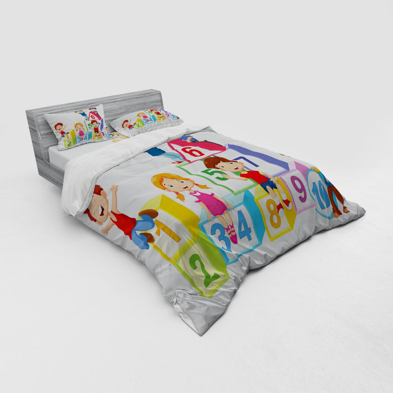 Ensemble de housse de couette en microfibre rouge, Housse de couette grand + 3 pièces supplémentair