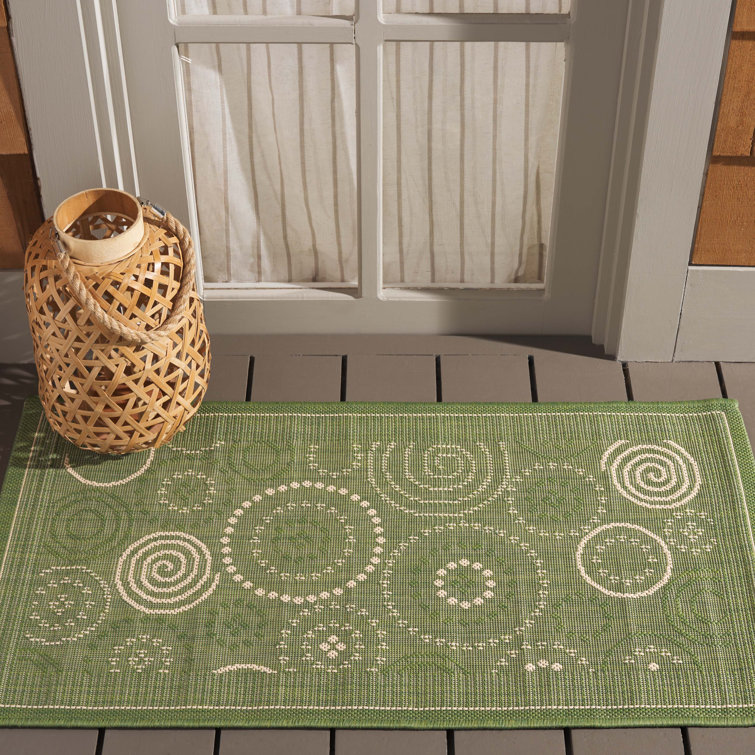 Herefordshire Geometric Blue/Bone Area Rug