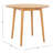 Antea Extendable Round Solid Wood Base Dining Table-994122117