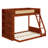 Modern Bunk Bed with Shelf and LED, Comfortable and Efficient-1133300362