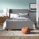 Spenser Upholstered Panel Bed & Reviews | Joss & Main