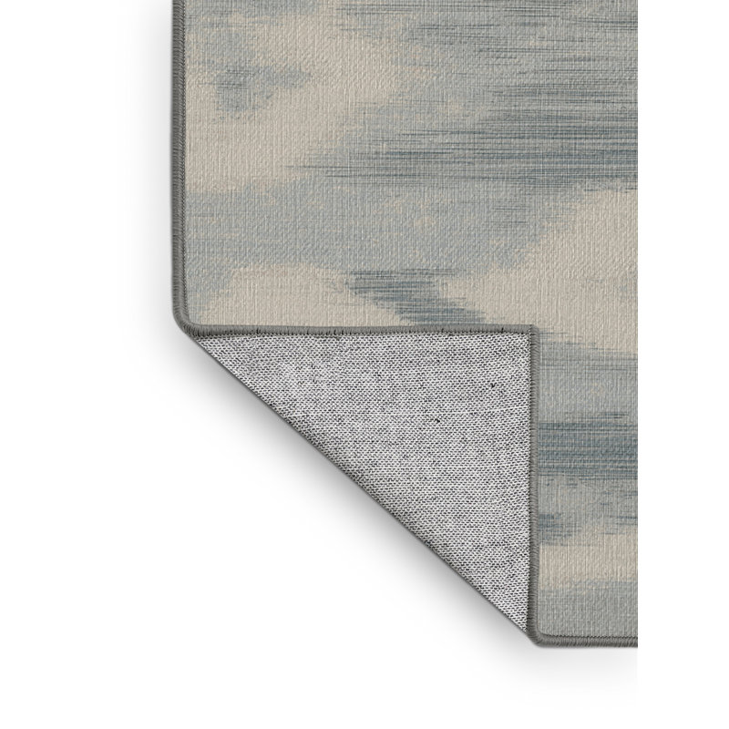 Washable Morning Mist Farm Area Rug, Round 8'