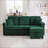 L-Shaped Sectional Sofa With Pull-Out Storage-1432629055
