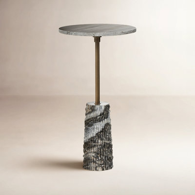 Marble Top End Table