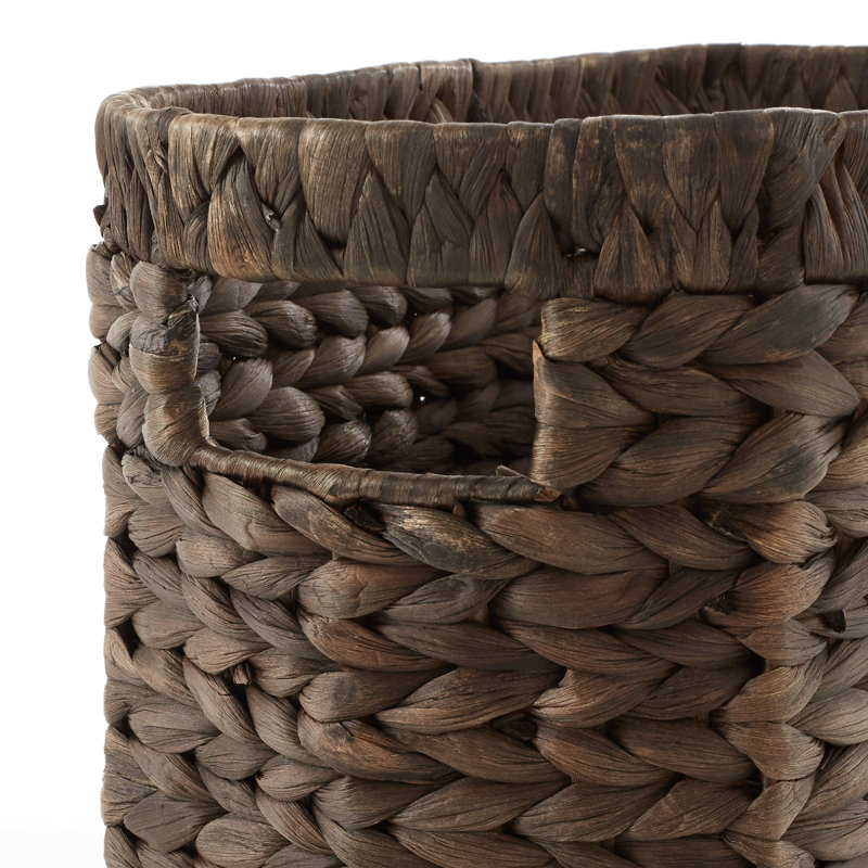 Casafield Magazine Holder Basket, Dark Brown