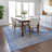 Washable Striped Indoor / Outdoor Rug-1549819470