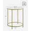 Table de bout en verre Lyra-456753434