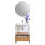 Ensemble de meuble-lavabo simple mural 24 "avec miroir Tory