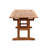 Averyann 59.8"-78.3" W Solid Wood Extendable Dining Table with Umbrella Hole