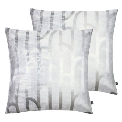 Ashley Geometric Square Throw Cushion