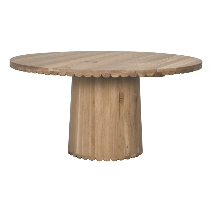 Lane Round Solid Oak Dining Table