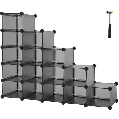 16 Pair Stackable Shoe Storage Box