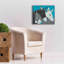 «Donkey Family» par Casey Craig, impression sur toile-206292811