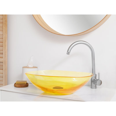 Ivy Bronx Chanoch Solid Surface Oval Sink