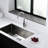 Single Handle High-arc Kitchen Faucet-104199883