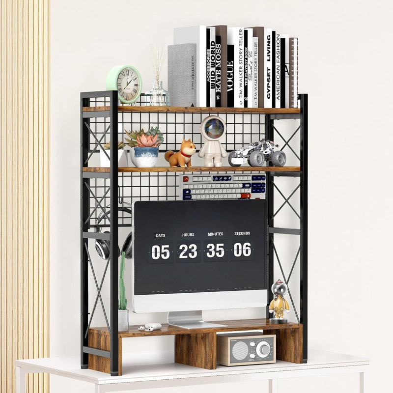 Solid Wood Desk Organiser