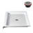48 in. x 36 in. Alcove Acrylic Shower Base in Glossy White With Center Drain, Drain Included-115183593