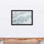 Blue Cherry Blossoms, reproduction d'art sur toile encadrée-637177531