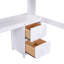 Lit mezzanine avec bureau