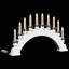 Christmas Candle Arch with 10 LED Candles-791283423