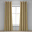 Rideau à œillets à 2 panneaux East Urban Home Beige, 50 po, beige crème-106344624