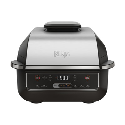 Ninja Foodi 6-in-1 Indoor Grill & 4-qt. Air Fryer with Roast, Bake, Broil, Dehydrate, 2nd Generation