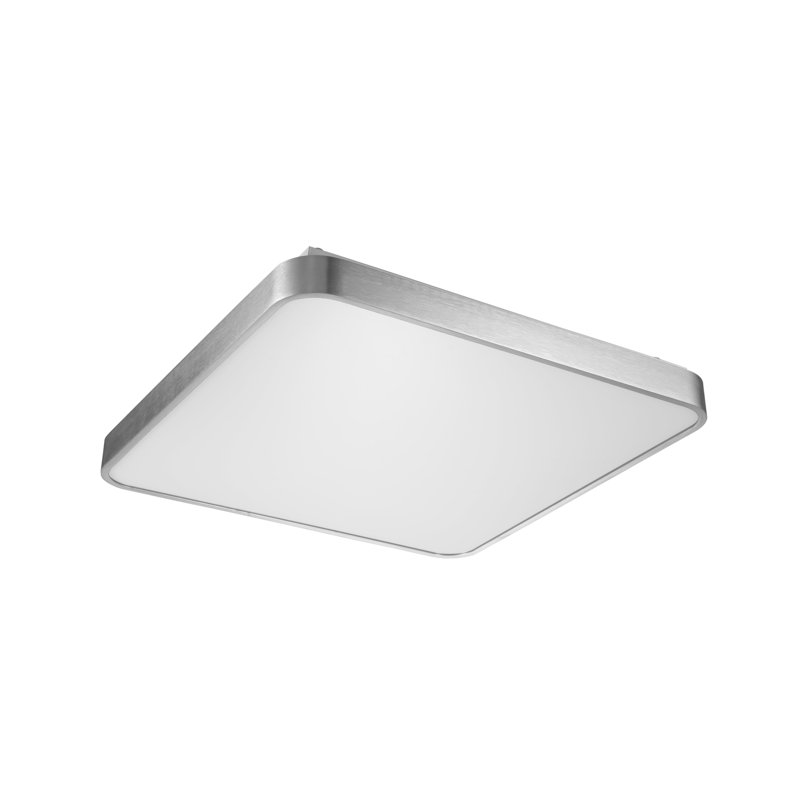 Halsted LED Flush Mount, 5.8cm H x 50cm W x 50cm D, Silver