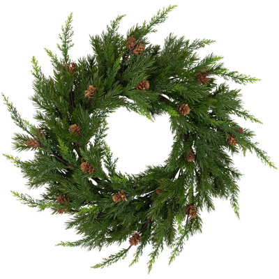 Faux Pine 24'' Wreath