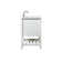 Krish 32'' Single Bathroom Vanity with Engineered Marble Top