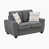 Chenille gris foncé