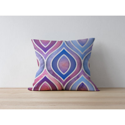 Housse de coussin carré en mélange de coton Erdit
