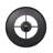 QXA782KLH Wall Clock, Black