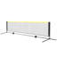 Filet de badminton, filet de volleyball réglable en hauteur, filet de pickleball pliable de 14 pieds de large