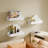 Cloud Shelves For Kid’s Room Nursery Wall Deor Set Of 3, White Cloud Bookshelf Floating Shelf, Small Figure Shelf Wall Mounted, Cute Decorative Cloud Floating Shelf For Toys, Plants & Storage-1895814419-1879162724
