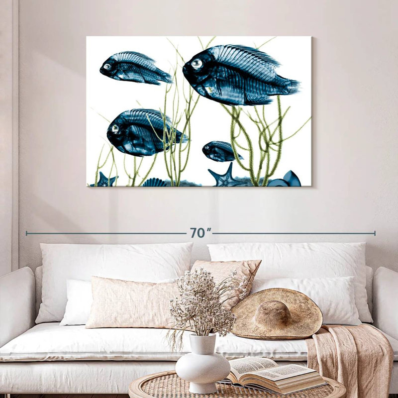 Aquatic Home II, 30" H x 45" W