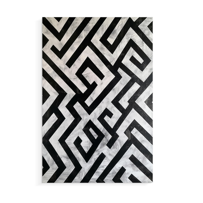 Série ABSTRACT, impression sur toile - non encadrée, H 18 po x l 12 po