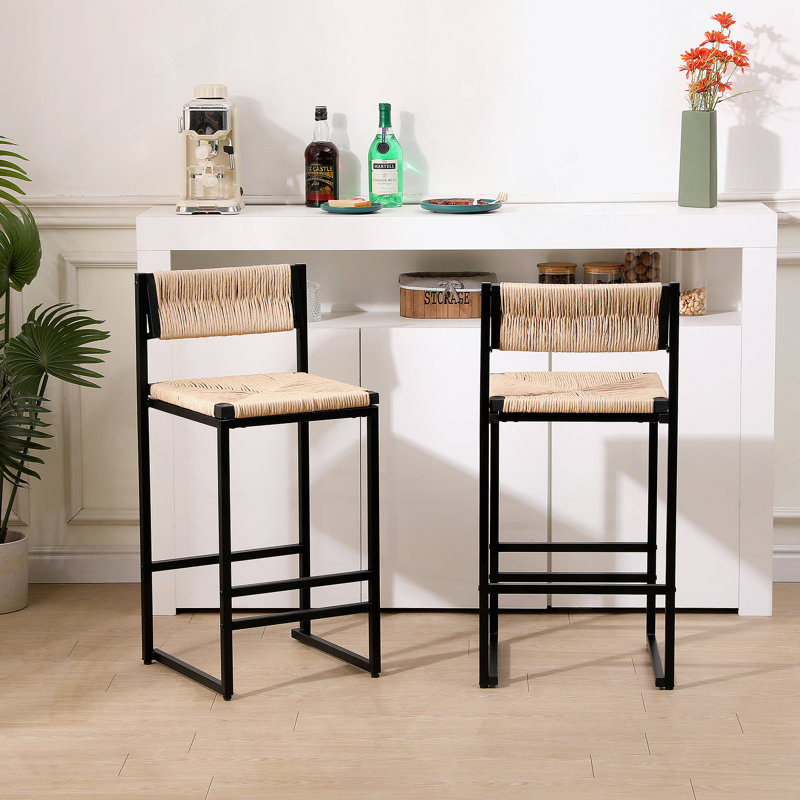 Ensemble de 2 tabourets de bar Honey