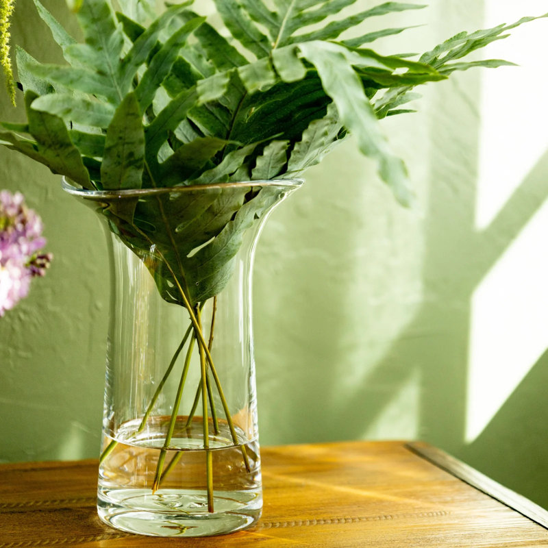 Barre Vase, 6" H x 5" W x 4.25" D