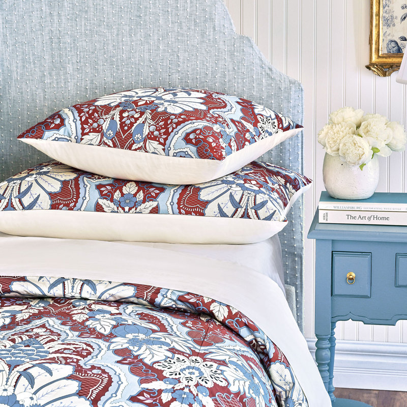 Giorgina By De Medici Polyester Damask Sham