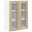 Vidaxl Hanging Cabinet With Storage Riga Grey Sonoma 60 X 31 X 80 Cm-121217416-121217417